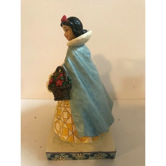 Snow White Disney Traditions Jim Shore Winter Snow‎ Enesco Showcase 4026076 - Picture 4 of 6